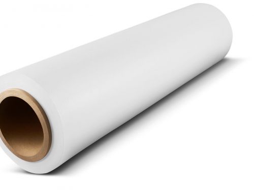 Click Here To Enlarge This Photo Of White Hand Wrapping Film &ndash; 25 Micron - Flush Core &lpar;price per box of 6 rolls&rpar;