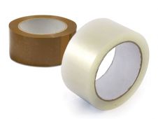 Self Adhesive Tape Clear and Buff &lpar;price per box of 36 rolls&rpar;