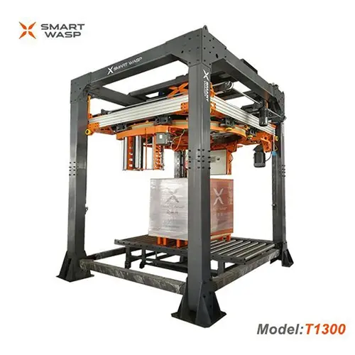 T1300 - Ring Type High Speed Fully Automatic Pallet Wrapping Machine